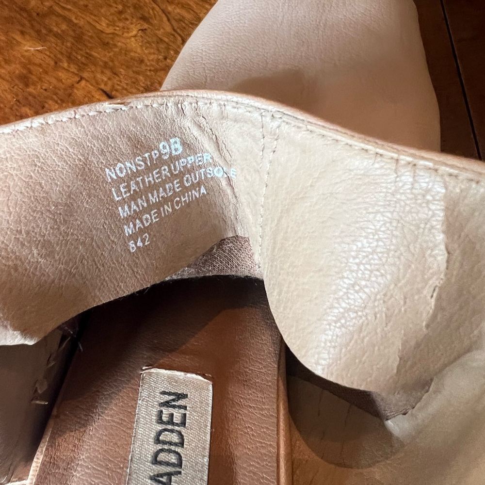 Steve Madden Open Toe Booties - image 3